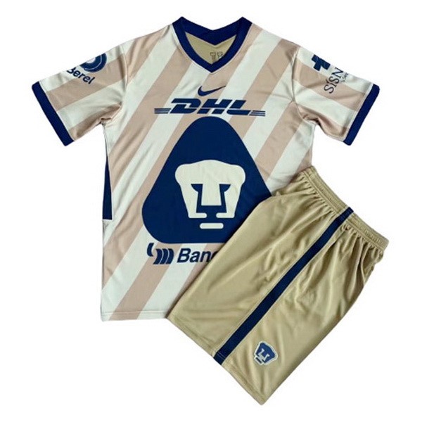 Camiseta UNAM Pumas Tercera Equipación Niño 2020-2021 Amarillo